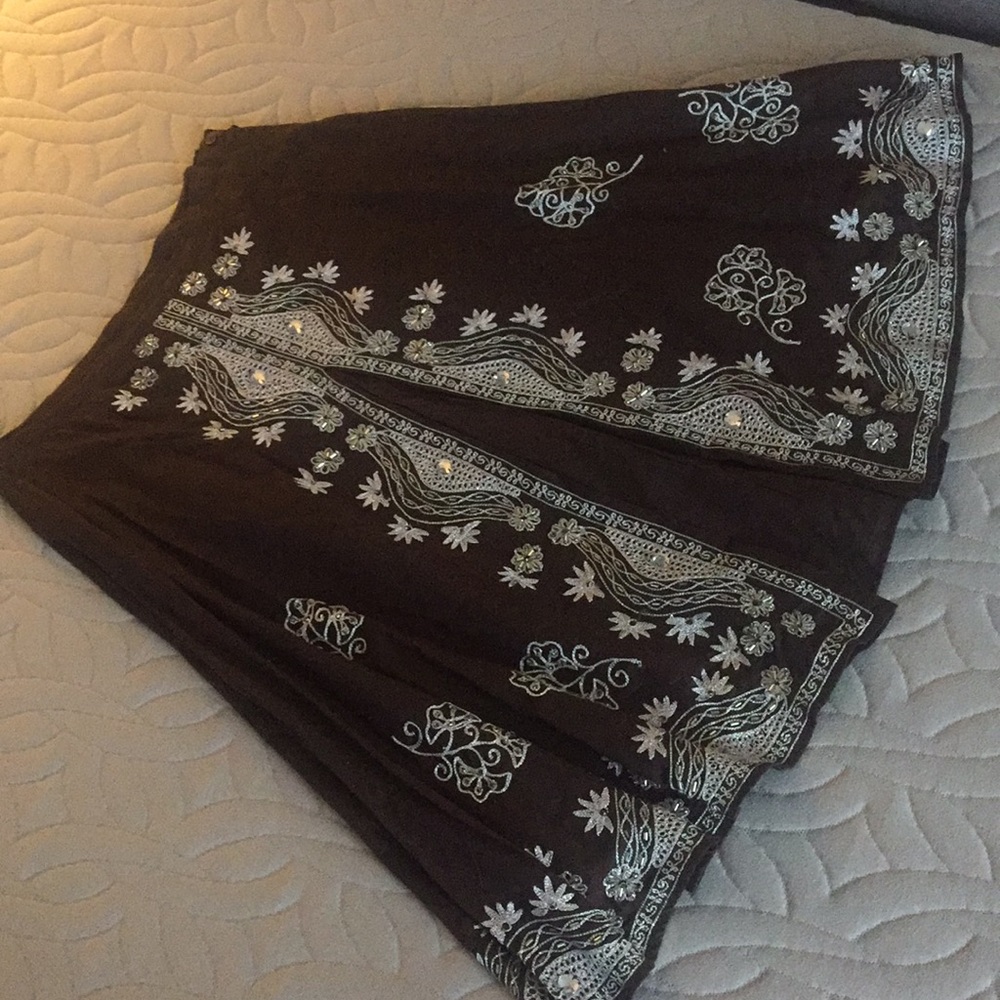 BOGO DEAL Embroidered skirt